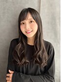 ロングナチュラルウェーブパーマ