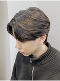 フェザーパーマセンターパートダウンパーマニュアンスパーマ韓国