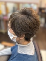 シーズンプラス(SEASON PLUS)&nbsp;絶壁解消/ひし形/大人可愛い/斜めバング/40代/ミセスヘア41A