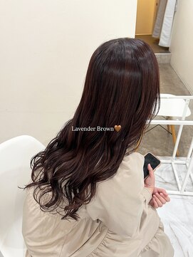 ルピナス(Lupine.) 【RIKO】ラベンダーブラウン