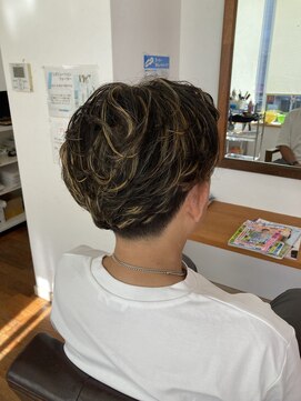 ミモザ(mimosa) メンズウェーブハイライト