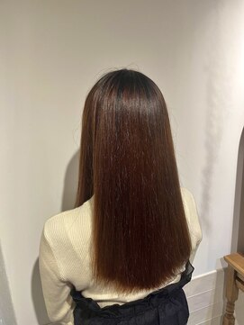 ヘアーポケット 恵比寿(hair pocket) さらさら艶ロング/髪質改善/透明感カラー/小顔カット/30代/40代