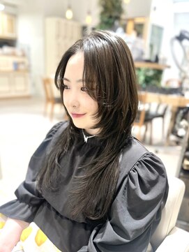 アルクバイネオリーブ 荻窪店(arc by neolive) ロングウルフ×ブルーブラック