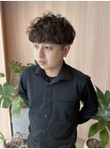【哉汰】ニュアンスパーマ/メンズマッシュ/メンズパーマ/20代