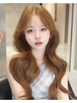 黒髪/クラゲヘアー/オリーブグレー/小顔/ココアベージュ/渋谷