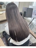 ミルクティーベージュダブルカラーインナーカラーケアブリーチ