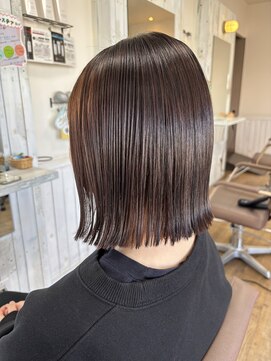コクア ヘアーデザイン(kokua hair design) 切りっぱなしボブ