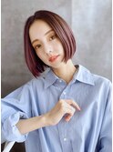 艶髪ケア×大人のナチュラルストレート[新宿/新宿駅/新宿]