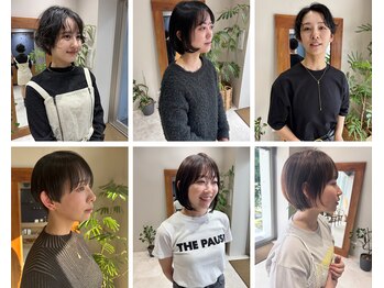 ソワカ(SOWACA)の写真/高いカット技術だからこその似合わせショートカットが得意!あなたに似合うショートスタイルに出会える◆