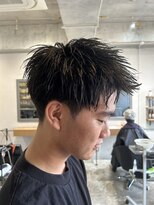 ハングアウト(Hangout)&nbsp;スパイキー/短髪/メンズ/刈り上げ