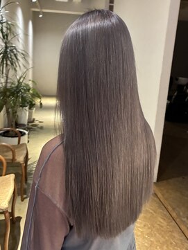 ベルベットヘア 千早店(Velvet hair) 髪質改善カラーグレージュ