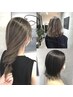 ブリーチ+ハイライトカラー+カット＋トリートメント　￥20,350→