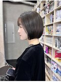 イメチェン/ピンクベージュ/アンブレラカラー/前髪/橿原
