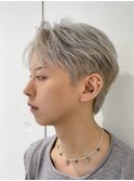 韓国ヘア &nbsp;アクティブショート×ホワイトシルバー