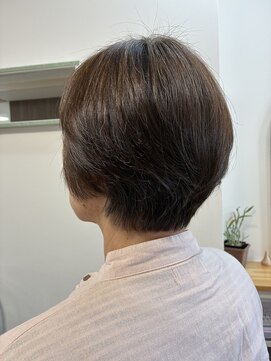 ノムラ理美容室 短すぎないショートボブ
