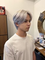 シールドヘアー 沖縄 新都心(C'LD Hair) メンズシルバーカラー/那覇ハイトーン/沖縄ハイトーン