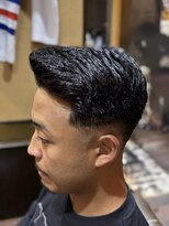 ヒロギンザ 大宮駅前店(HIRO GINZA)&nbsp;クラシックポンパドール×フェード