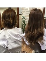 アーチフォーヘアー 梅田店(a-rch for hair)&nbsp;プルエクステ☆ビフォーアフター