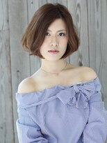 ヘアーアンドメイク ソファー 仙台駅前店(hair&make Sofa) 前髪なしのふんわり大人ボブ