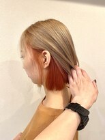 アールヘア(ar hair) ダブルケアブリーチイルミナカラー＆インナーカラー