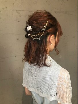 ヘアーワークス ヘルム 渋谷店(HAIR WORKS HELM) アップスタイル