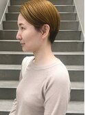 【Barouche】　マッシュショート　イエロー　堀江