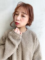 アイティー バイ アルバム 浦和店(IT by ALBUM) ポニーアレンジ_オリーブカラーハイライトカラー_67312