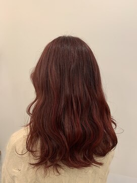 ヘアールームロッソ 白山店(HAIR ROOM ROSSO) レッドブラウン