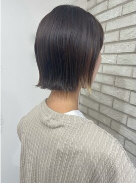 メモリーズ 銀座(Memories) ポイントカラーもお洒落!外ハネボブ!!【銀座駅】