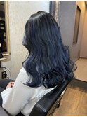 ミディアムヘアグレージュカラーハイライトカラー白髪ぼかし