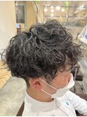 スパイラルパーマ