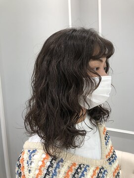 ネオリーブギンザ 銀座店(Neolive GINZA) 低温デジタルパーマで作るくるくるパーマヘア