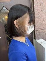 サロンドミルク 溝の口店(salon de MiLK)&nbsp;10代20代30代/ボブ/ミニボブ/イヤリングカラー［溝の口］