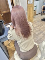 ヴェルム ヘア デザイン(Velum.HAIR DESIGN) ピンクベージュ