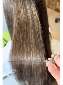 グランジ 北山田店(GLUNGE) 【浦中】　髪質改善トリートメント×カラーpart１(静止画)