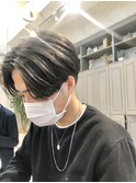 【NEXT NEO】刈り上げニュアンスセンターパートナチュラル