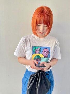 ケンジ 横須賀中央(KENJE) orange bob