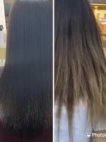 アイビー(IVY)&nbsp;髪質改善を1年続けた髪の変化［髪質改善/縮毛矯正/ヘナ/千葉駅］