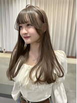 リリー(Lilley) (lilley内堀)韓国ヘア×前髪×顔まわり