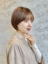 ハルキミナト ジャパン トウキョウ(HARUKI MINATO japan TOKYO)&nbsp;20代30代40代50代/丸みショート/クビレ/前髪あり/表参道