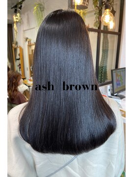 シャルムバイケンジ(Charm.by KENJE) 【アッシュブラウン】似合わせカット/トリートメント/カラー