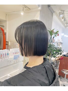 ネオリーブカフ 鶴ヶ峰店(Neolive caff) テリボブ　ミニボブ　ダブルカラー