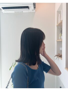 ラカン(racan) 鎖骨ライン外ハネボブ