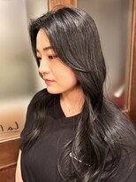 ラレイ ハラジュク(Lalei harajuku)&nbsp;【白石】艶感ブルーブラック/５トーン/暗髪ヘア