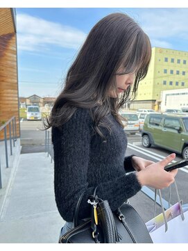 エムサロン 元総社(emusalon) 《Yachida》まろやかベージュ×流れる顔周り