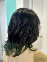 マティーナ ヘアー 池袋(Matina hair)&nbsp;【グラデーションカラー×グリーン】20代30代40代50代
