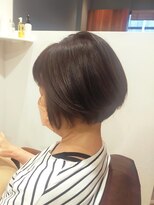 ヘアー グリーン(hair green) 30代40代50代/ショートボブ/襟足スッキリショートボブ