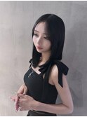 黒髪韓国レイヤー