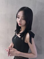 アマトウキョウ アユンチェ(AMA TOKYO×AYUNCHE) 黒髪韓国レイヤー