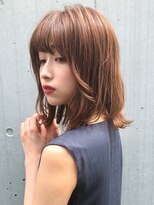 くびれヘアセミディワイドバング外ハネボブ美髪#280f0216